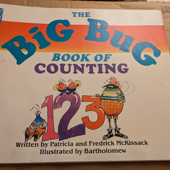 Lot of TWO Big Bug Book of counting & opposites - Picture 1 of 8